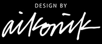 Design By Aikonik - Logo New Black